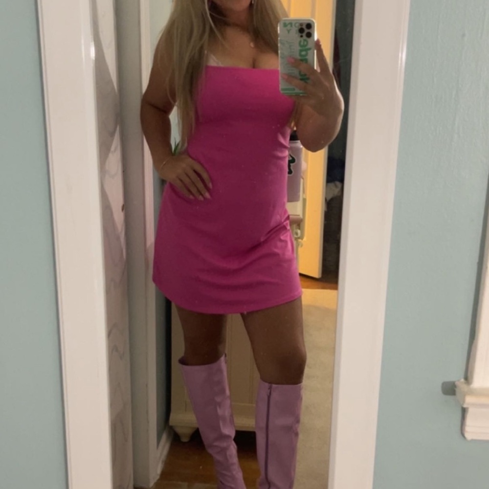 Pacsun Pink Athletic Dress